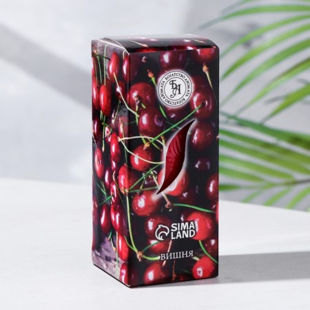 Aromatic candle "Cherry", 4 × 6 cm, in a box-2