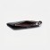 Women's wallet on the button, black color