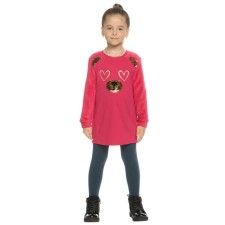 Set for girls, height 92 cm, raspberry color