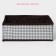 Organizer for storing linen Villy, 16 cells, 27 × 25 × 10 cm, white-brown color