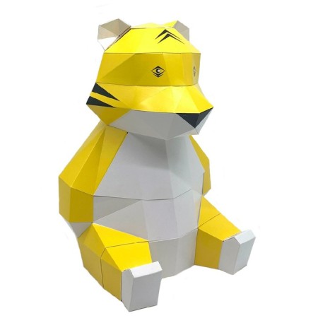 Designer "polygonal figure. Tiger"