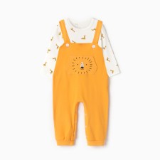 Set: body and overalls crumb I am 