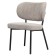 ROBBI chair, 550 × 640 × 845 mm, Builder, gray-beige color