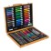 Drawing for drawing in a wooden pencil case