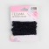 Decorative braid with beads, 6 mm, 2.7 ± 0.5 m, gasoline color