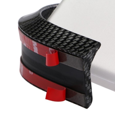 Car spoiler, 4.5 × 150 cm, universal, carbon, black-3