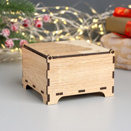 New Year's box Combined "Snake-Hero" 10.5x10x7 cm-3