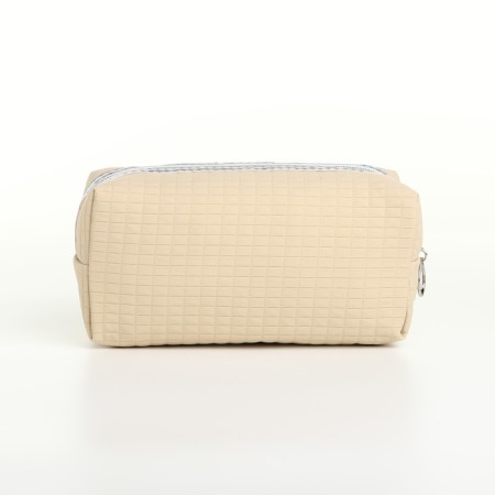 Lightning cosmetic bag, beige color-1
