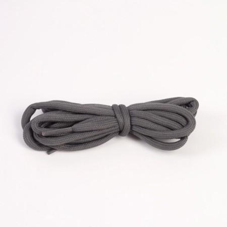 Shoes for shoes, steam, round, d = 5 mm, 110 cm, dark gray color-3