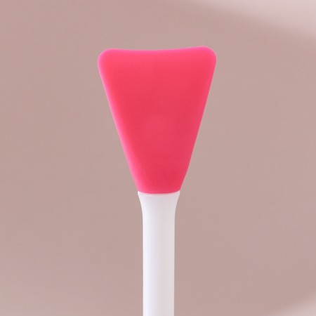 Brush for masks, bilateral, silicone, 14.8 cm, color mix-5