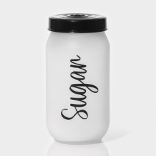 Glass Bank for bulk products Herevin Sugar, 1 liter