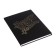 Book for A5 records, 100 sheets, “Made in Russia”, Cardboard 7BC cover, matte lamination, foil embossing, 60g/2 block