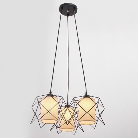 Lamp Bayerlux 34526/3 E27 40W black 50x50x21-121 cm