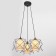 Lamp Bayerlux 34526/3 E27 40W black 50x50x21-121 cm