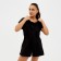 Combineson female minku, black color, size 44