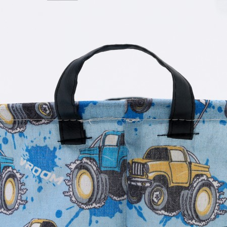 Basket for toys "Machines" 48 × 40 × 40 cm-3