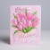 Package Gift Laminated Vertical, packaging, “Tulips March 8”, MS 18 x 23 x 10 cm