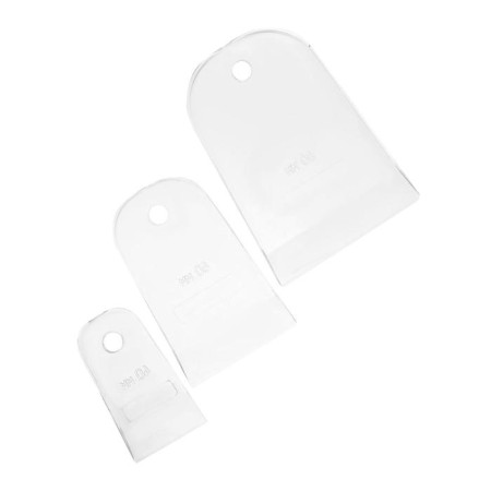 Set of spatula "Remocolor" 12-2-101, transparent PVC, 40.60.80 mm, 3 pieces-1