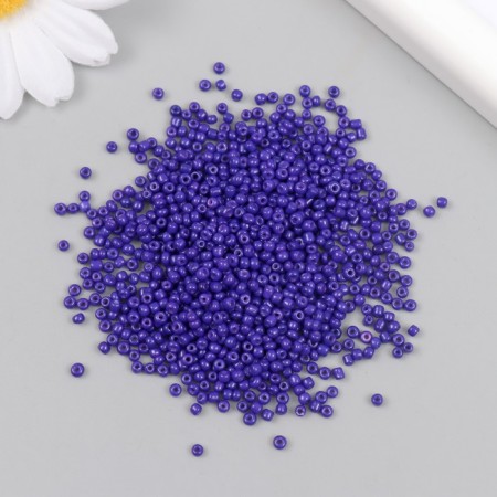 Glass beads 12/0 "blue-violet" bright 450 gr-1