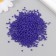 Glass beads 12/0 "blue-violet" bright 450 gr