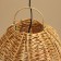 Ceiling Lamp from Rotan "Palma" 1x120W, E27, 60x65x35 cm