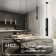 DK4045-BK suspended lamp with a decorative neckline for a changing lamp Aero, IP20, 15W, LED, GU10,