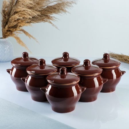 Set of pots No. 6 6x0.65l, standard