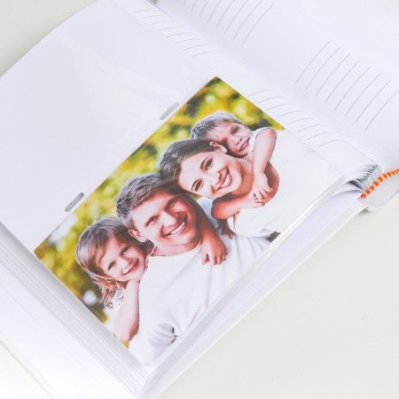 Photo album for 200 photos 10x15 cm, boom. Sheets, books. Binding "Bright Wedding" Augustus-3