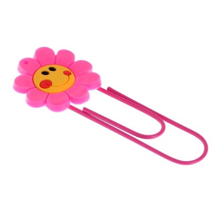 The bookmark is large, 11 cm, "flower", mix-2