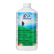 Floculant for the absorption and removal of suspended particles in the water of the flowfix waterflower 1 liter