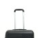 Average suitcase 24 "on a zipper, code lock, 4 wheels, black color