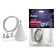 Cable suspension for track tire pipeline, Artline, White, 23126 8, Ritter