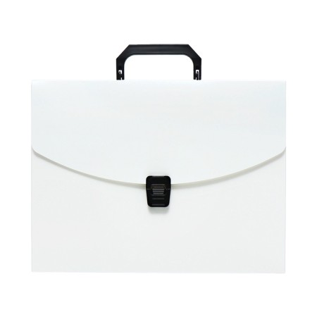 A4 portfolio folder, 700 μm, 1 department, calligrata, white-2