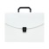 A4 portfolio folder, 700 μm, 1 department, calligrata, white