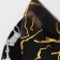 Serving napkin on the table "Marble", d = 38 cm, black color