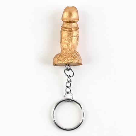 Keychain, gold, 18+, 4.7 x 2.1 cm-1
