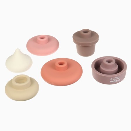 Developing toy - Pyramid "Freezing", Silicon, Mum & Baby-4