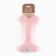 A toy for dogs with a bone of bone, pink