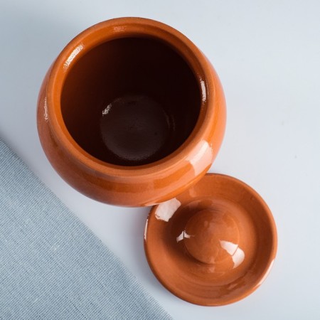 Set "Vyatka Ceramics No. 6" 0.5x6 + grasp, terracotta-3