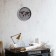 Watching clock, interior "continents", d = 30.5 cm, silent