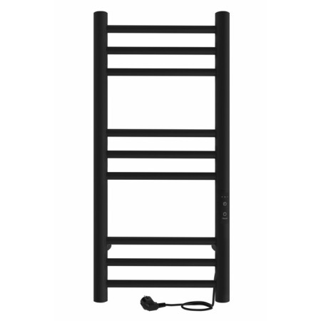 Electric towel Indigo Line Trinity, 700x300 mm, timer, black-1