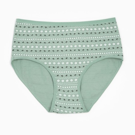 Panties female color green, size 50-52