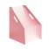 A4 vertical tray for A4, plastic, 12 departments, pink pastel