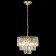 Suspended chandelier Citilux “Foundation” CL303163, 6x60W, E14, brown color