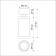 Over lamp, 12W LED, 4000K, 1080LM, black color