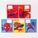 Notebook in a cage 12 sheets, 5 types of mix, cover coated cardboard, spider-man