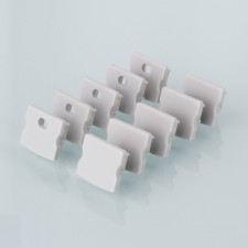 A set of plugs for the overhead aluminum profile of the LED tape, 10 steam Elektrostandard, ZLL, 17x15 mm