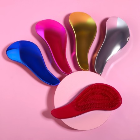 Massage comb, 8 × 18.5 cm, PVC box, color mix-1