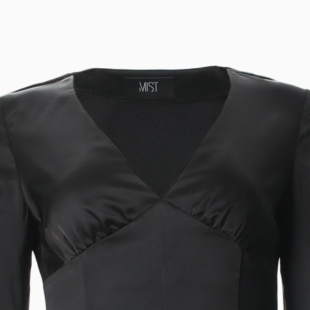 Women's silk dress Mist: Classic Collection p. 42, black color-6