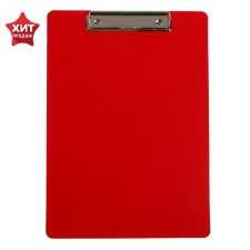 A tablet with A4 clamp, 1000 microns, calligrata economy flexible, plastic, red (clipboard)